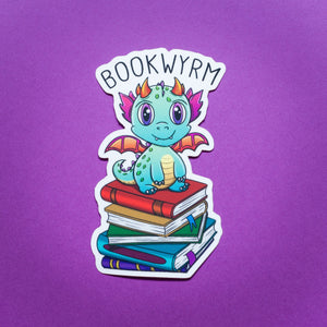 Bookwyrm sticker