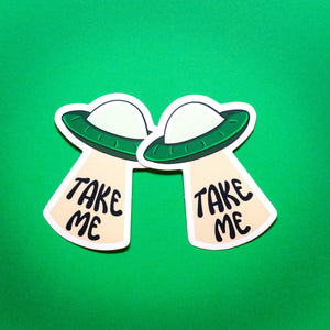 Take Me sticker