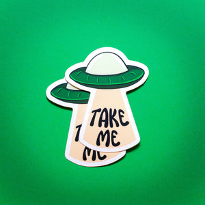 Take Me sticker
