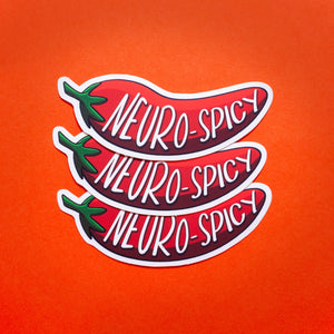 Neuro-spicy sticker