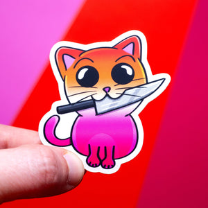 Lesbian Cat sticker
