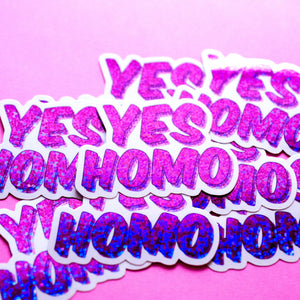 Yes Homo sticker