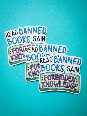 Read Banned Books sticker
