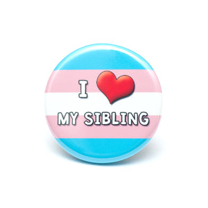 lgbtq trans ally family pride button