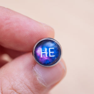 queer pronoun jewelry earrings