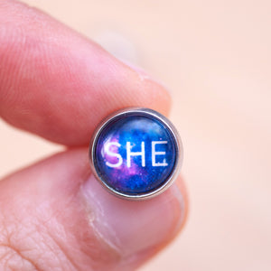 queer pride pronoun jewelry