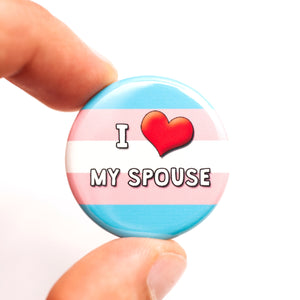 I Love My Spouse button