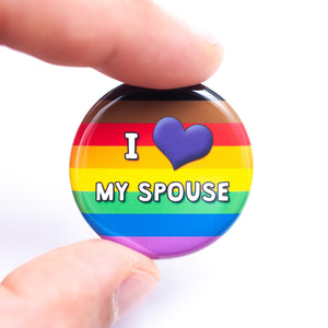 I Love My Spouse button