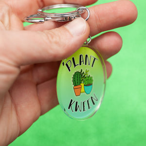 Plant Kween keychain