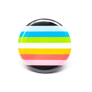 Queer pride flag button
