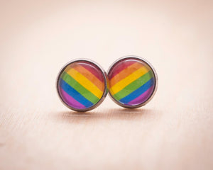 rainbow queer jewelry