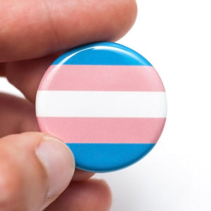 queer trans pride flag pin magnet