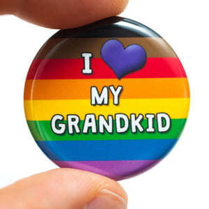 lgbtq ally inclusive pride pin magnet