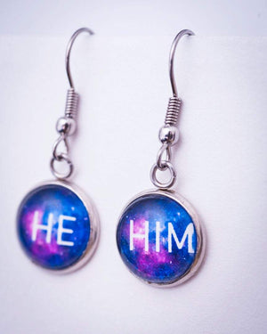 queer pronoun galaxy jewelry