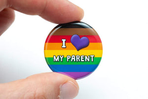 lgbtq ally pin magnet