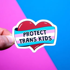 Protect Trans Kids sticker