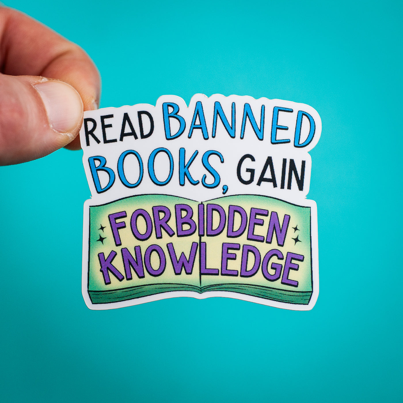 Read Banned Books sticker