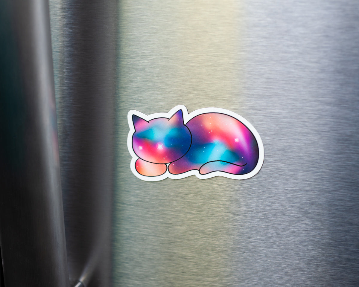 Galaxy Cat Magnet