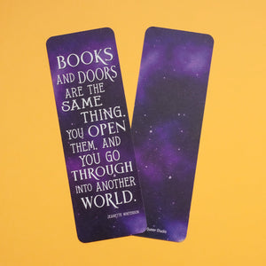 Books and Doors bookmark