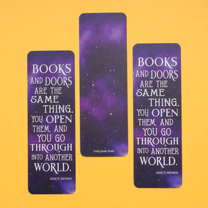 Books and Doors bookmark