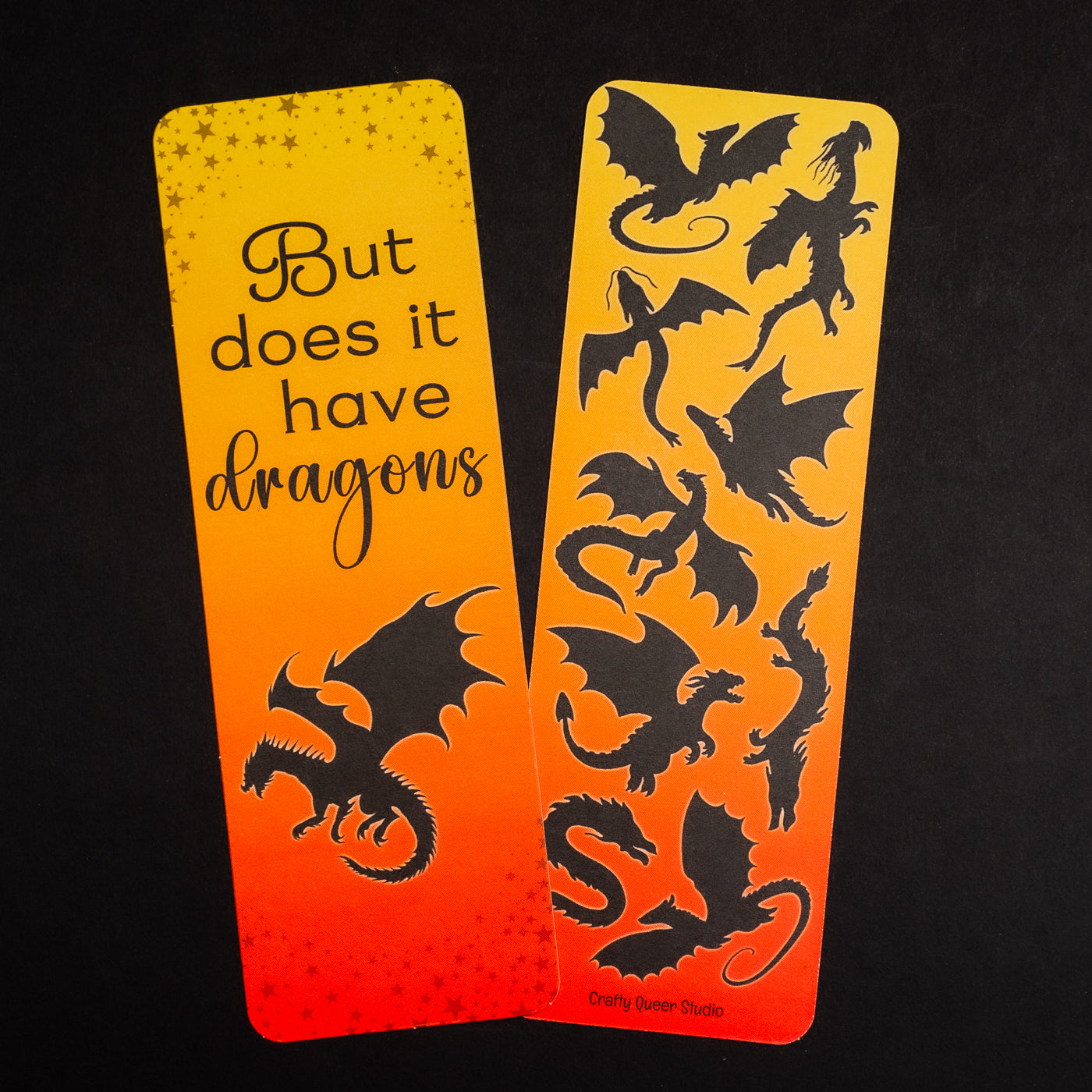 Dragons bookmark