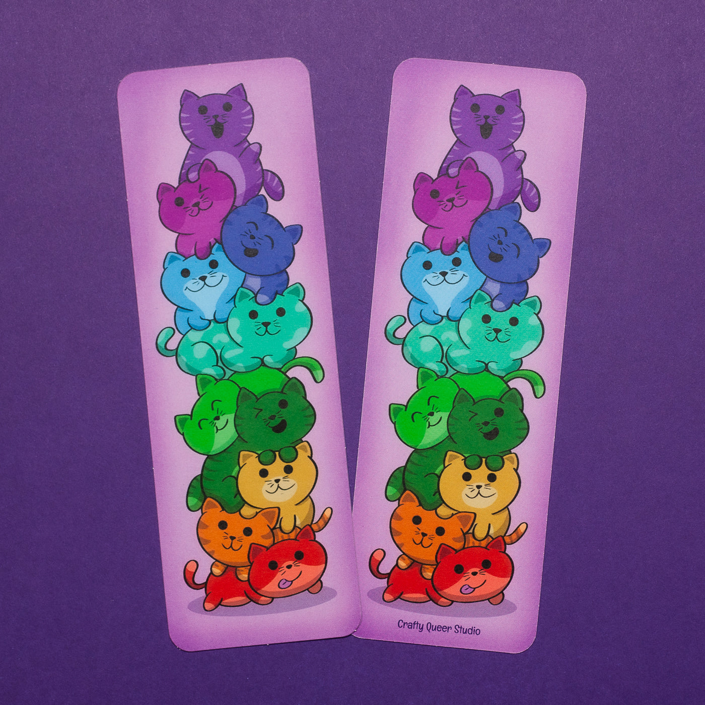 Cat Stack bookmark
