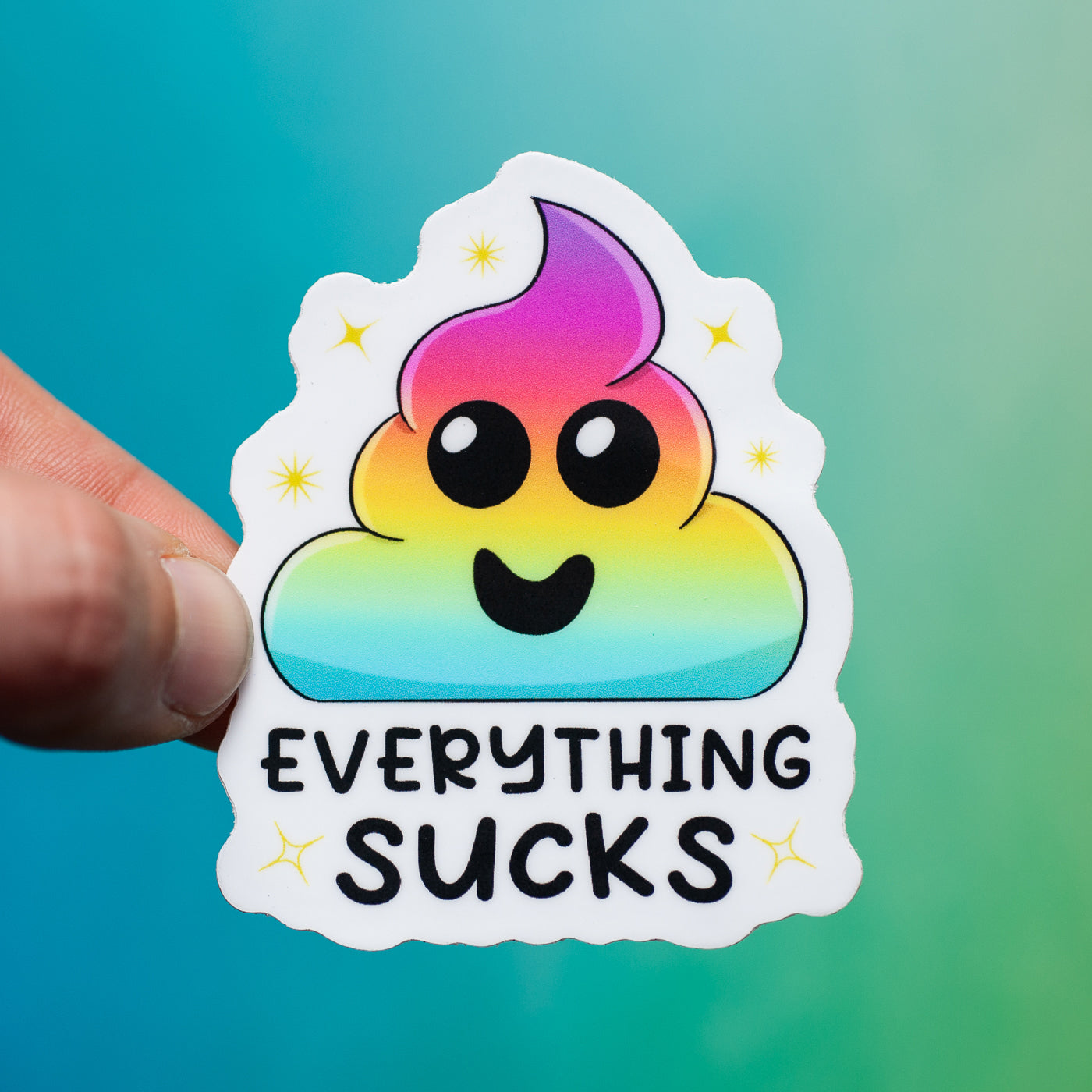 Everything Sucks sticker