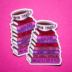 My TBR Romance sticker