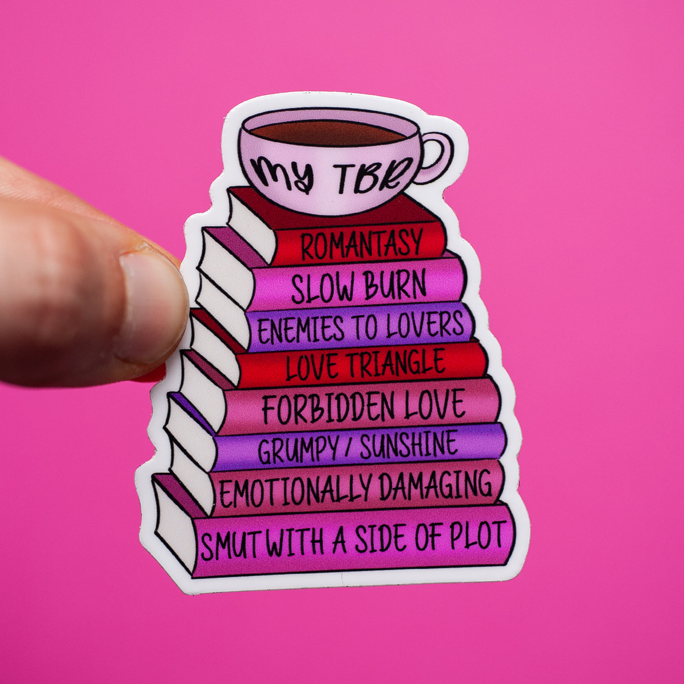 My TBR Romance sticker
