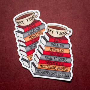 My TBR Horror sticker