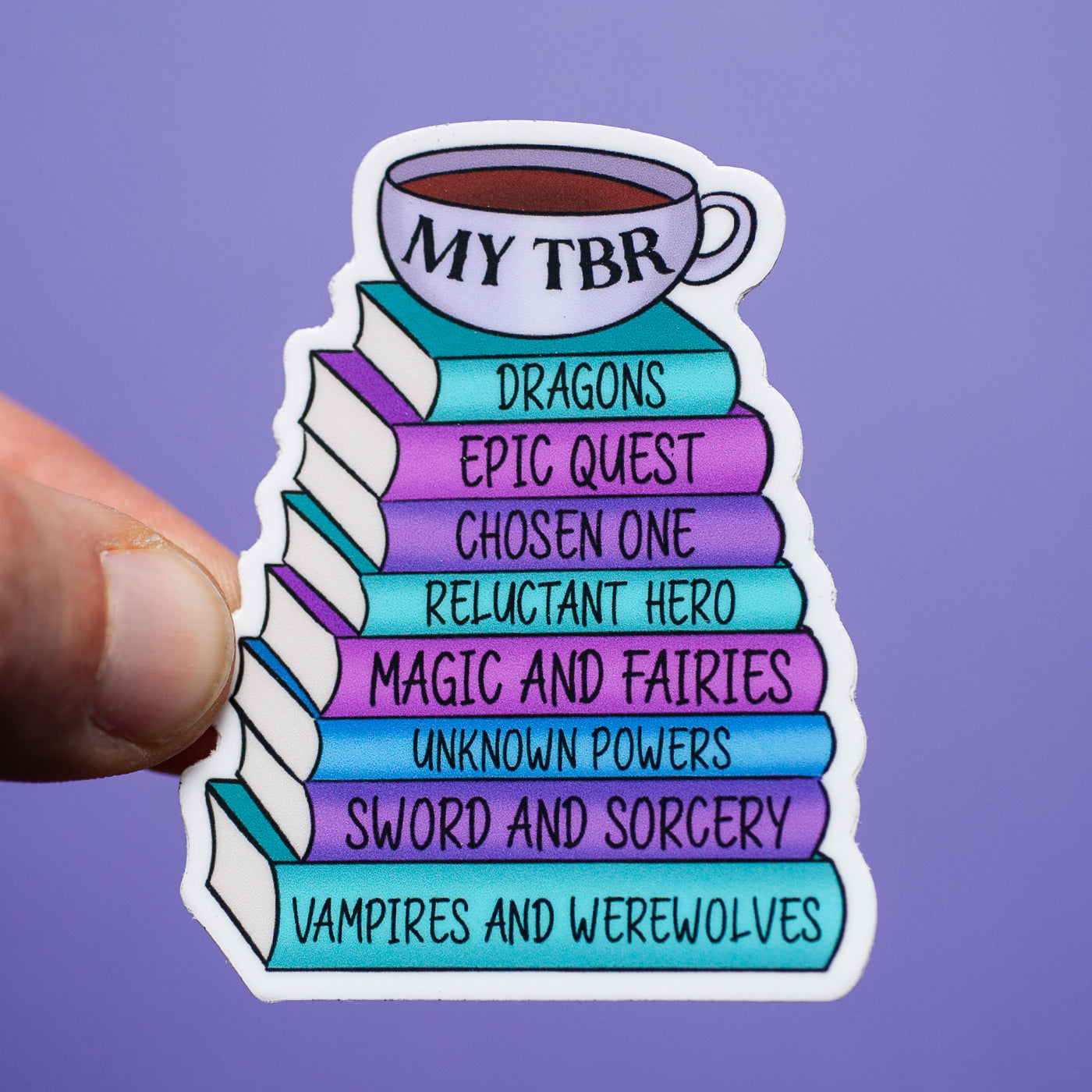 My TBR Fantasy sticker