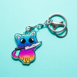 Cat keychain