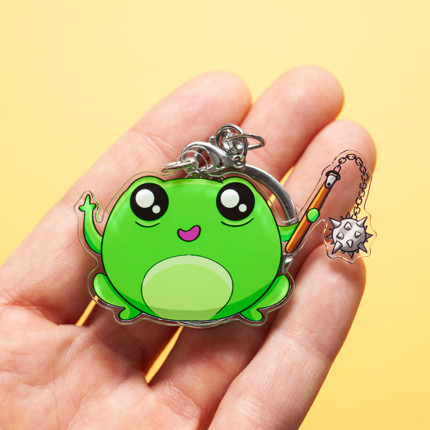Frog keychain