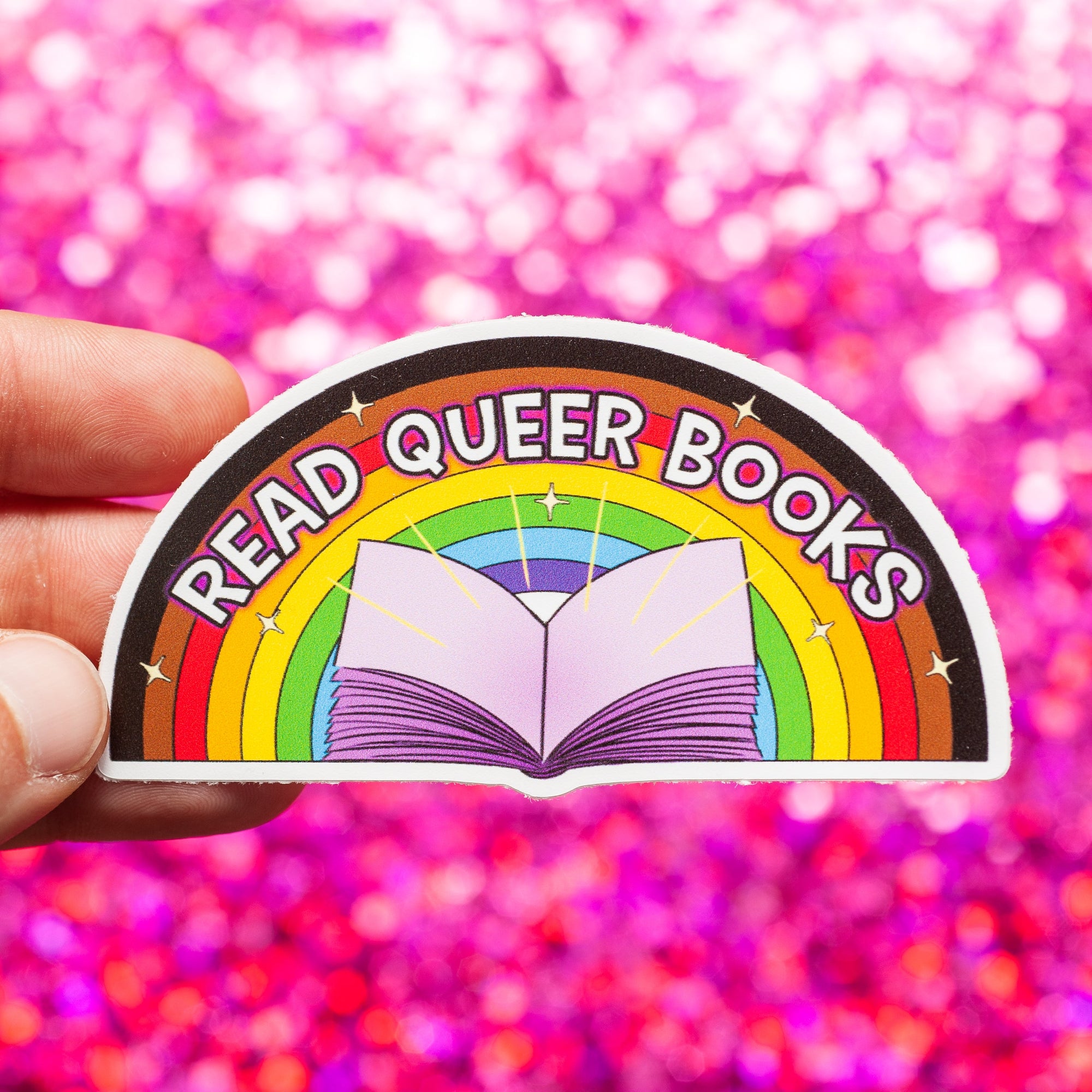 Read Queer Books sticker