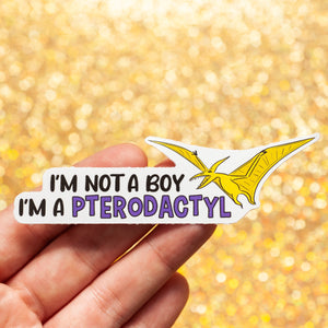 I'm Not A Girl/Boy sticker