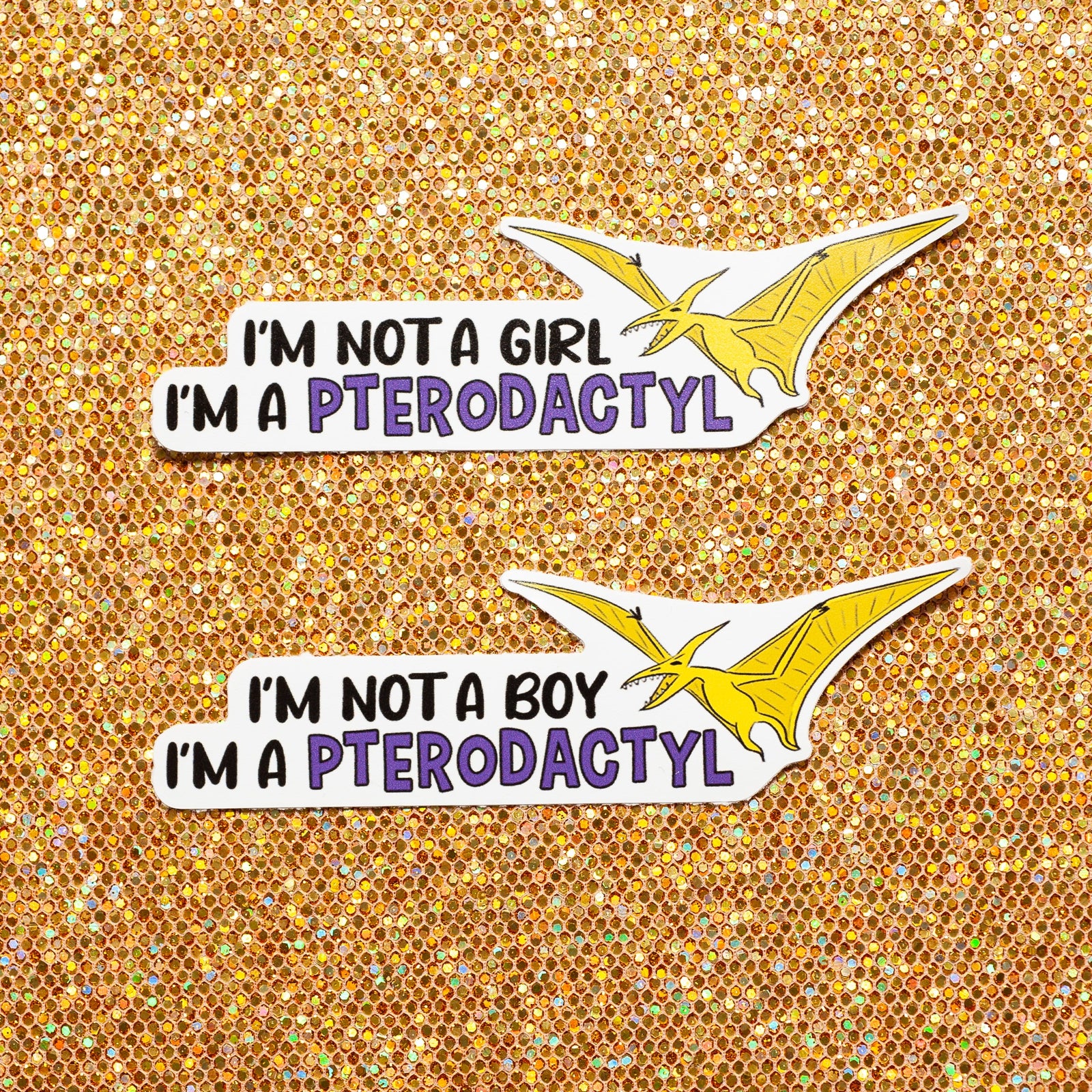 I'm Not A Girl/Boy sticker