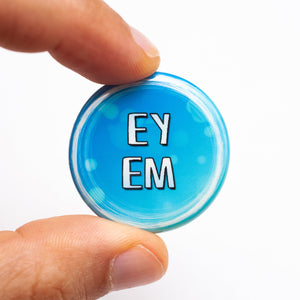 Ey/em pronoun buttons