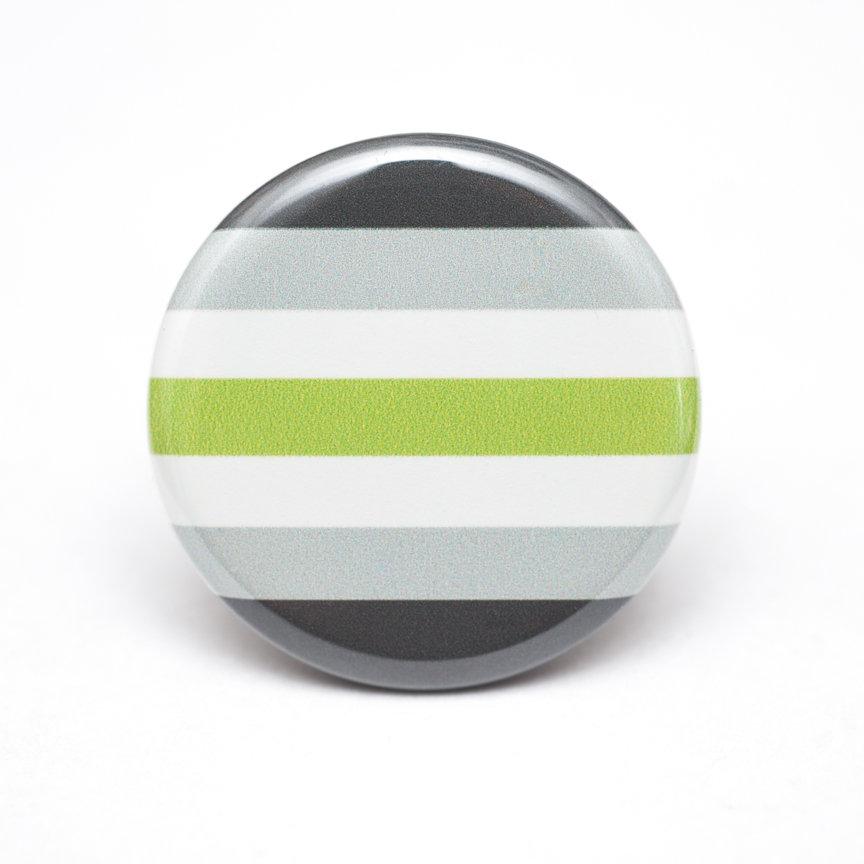 agender lgbt button
