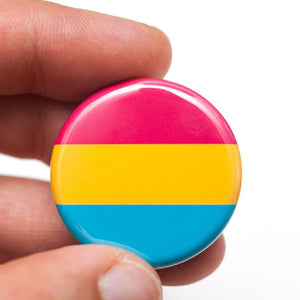 lgbtq pansexual pride flag pin magnet