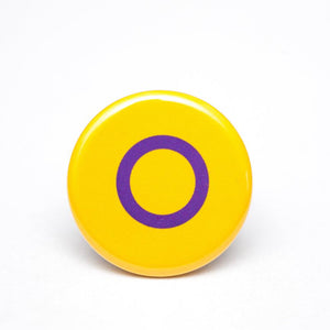 intersex pride flag button