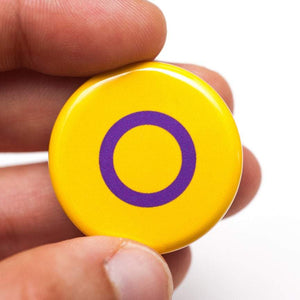 lgbtq trans intersex pride flag pin magnet