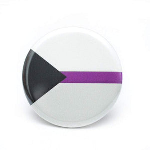 demisexual pride flag button