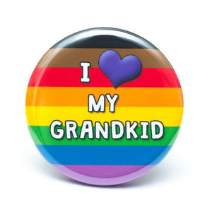 lgbtq ally inclusive pride button