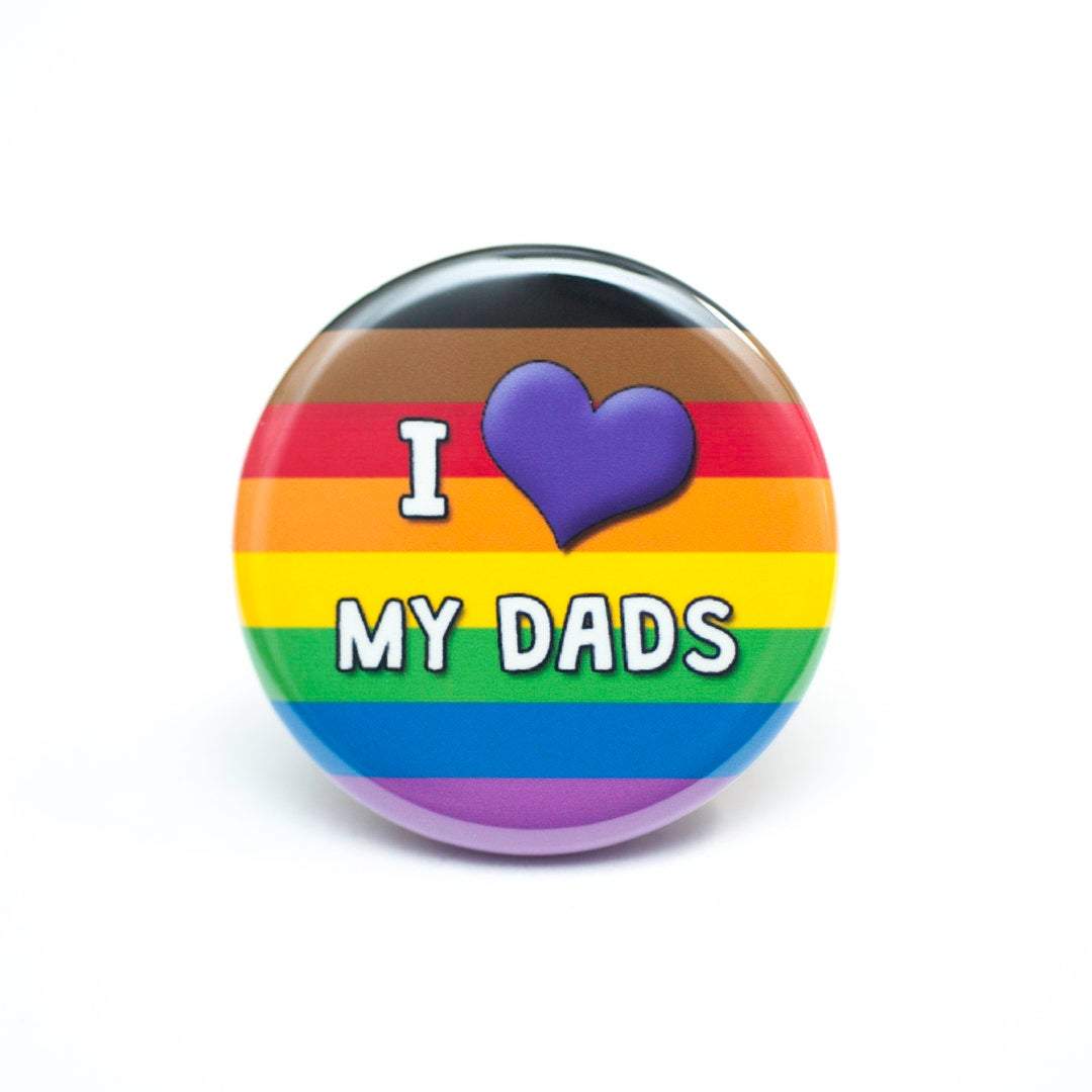 lgbtq ally inclusive pride button
