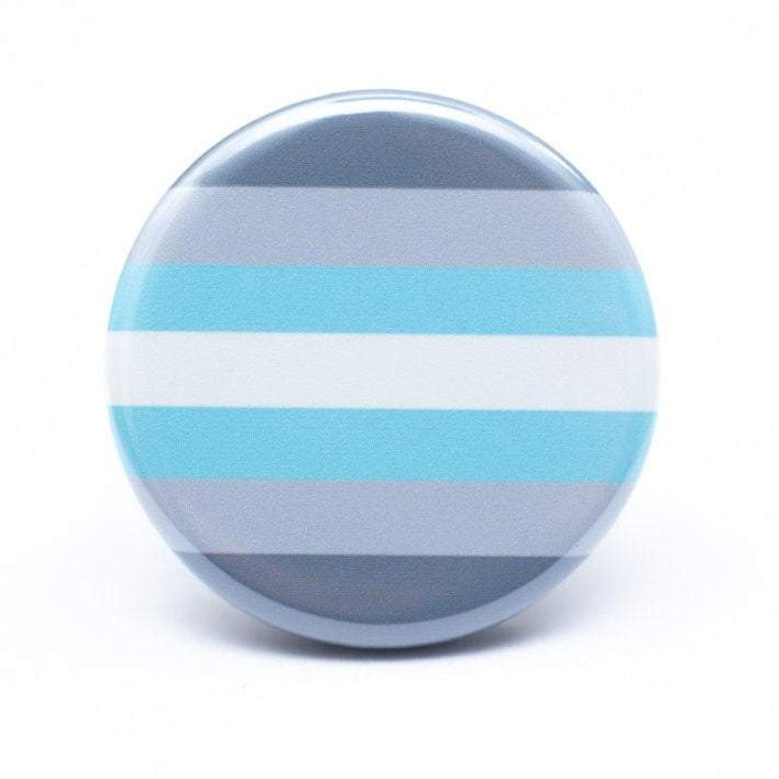 lgbtq demiboy pride flag button