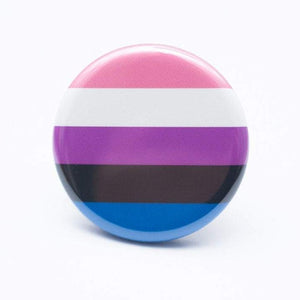 lgbtq genderfluid pride flag button