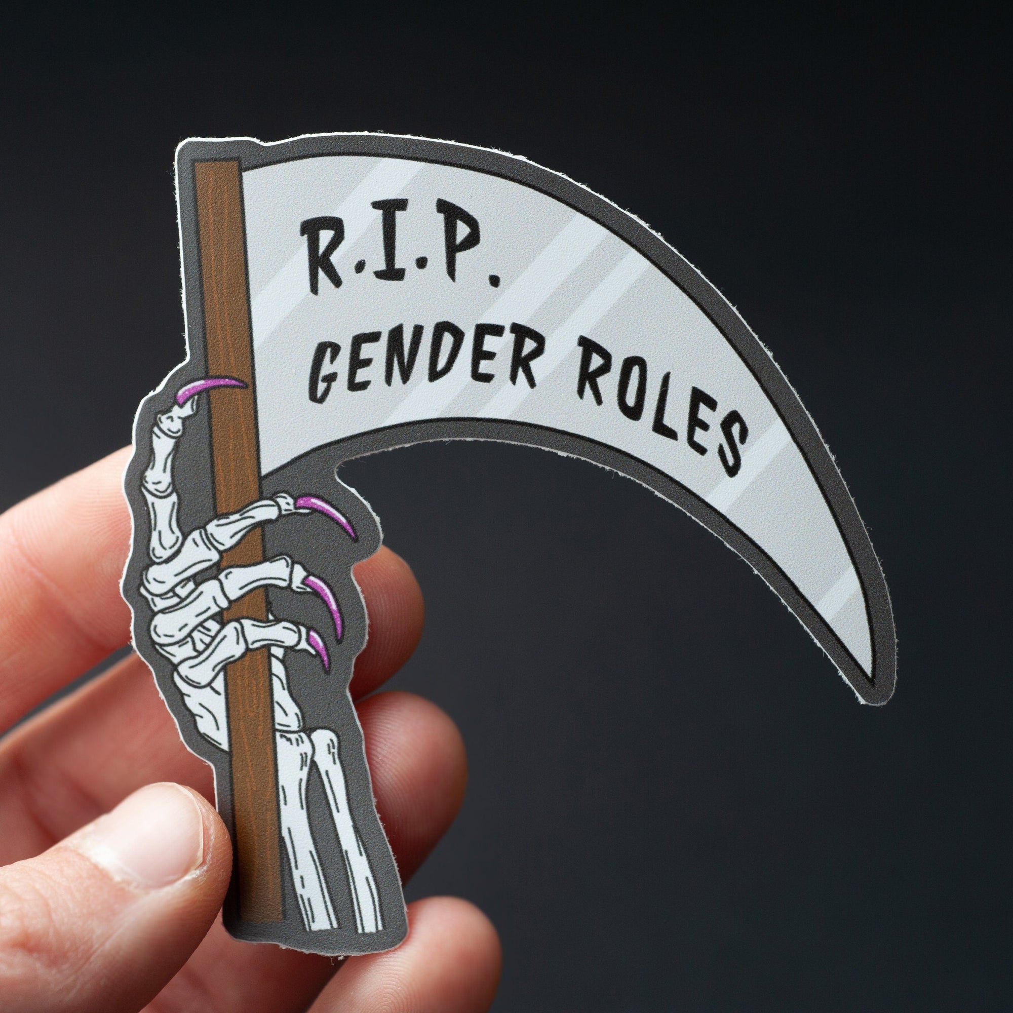 RIP Gender Roles sticker